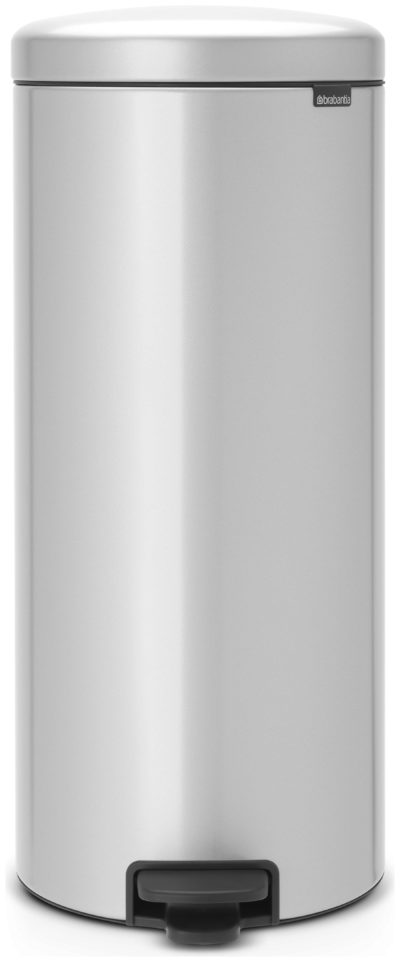 Brabantia newIcon 30 Litre Pedal Bin - Metallic Grey.